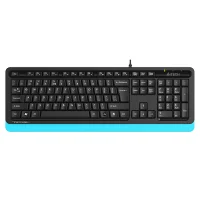 Клавиатура A4Tech Fstyler FKS10 (черный/синий) фото 1